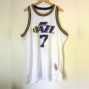 Vintage Utah Jazz Pete Maravich Authentic Mitchell & Ness Jersey Size 48